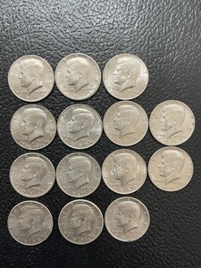 14 Kennedy Half Dollars