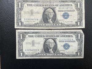 2 Silver Certificates