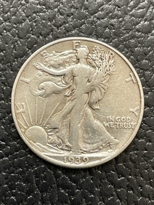 1939-D Walking Liberty Half Dollar