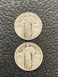 1925 & 1926 Standing Liberty Quarters