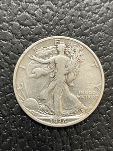 1936 Walking Liberty Half Dollar