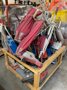 Pallet of Commercial Vacuum Cleaners