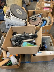 Pallet of Assorted Commercial Janitorial Supplies