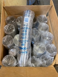 Case of 12oz Plastic Cups
