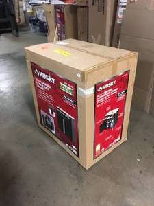 lot 7 image: Husky Ready-to-Assemble 24-Gauge Steel 1-Drawer 2-Door Garage Base Cabinet in Black (28 in. W x 33 in. H x 18 in. D