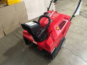 lot 23 image: Troy Bilt Squall 21 in. 179 cc Single-Stage Gas Snow Blower with Electric Start and E-Z Chute Control