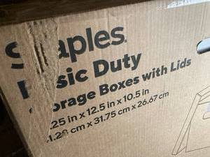 Cardboard File Storage Boxes