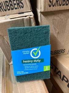 Heavy Duty Scouring Pads Lot