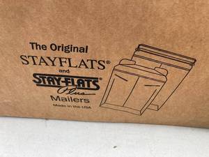 Large White Stayflat Mailers