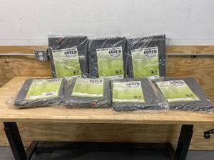 lot 22 image: PROTECH Lot of 7 Air Conditioner Covers (0608AV)