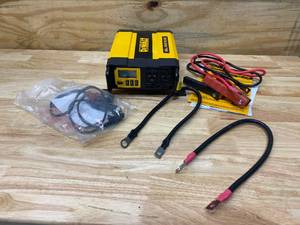 lot 25 image: DEWALT 1000-Watt Portable Car Power Inverter with Triple USB Ports