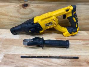lot 26 image: DEWALT 20-Volt MAX Cordless Brushless 1 in. SDS Plus D-Handle Concrete & Masonry Rotary Hammer (Tool-Only)