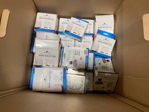 lot 109 image: WINEGARD Lot of Approximately 70- RK-2000 Roof Mount Kits, White
