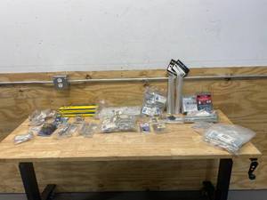 lot 129 image: Lot of Miscellaneous Hardware- DoorWindow Etc..