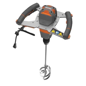 lot 100 image: New  RIDGID Single-Paddle Mixer