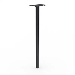 lot 172 image: Architectural Mailboxes Pacifica In-Ground Steel Mailbox Post Black