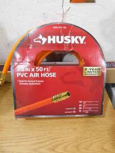 lot 35 image: Husky 38 in. x 50 ft. PVC Air Hose