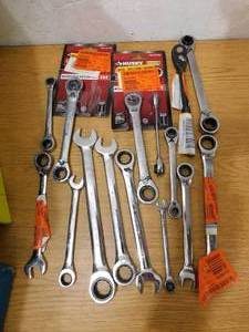 lot 70 image: Assorted wrench lot