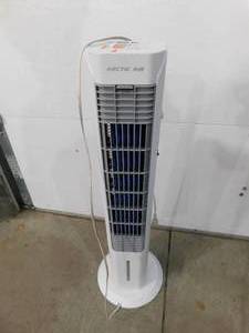 lot 127 image: ARCTIC AIR Oscillating 303 CFM 3-Speed Tower Portable Evaporative Cooler for 100 sq. ft.