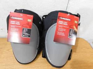 lot 41 image: (2) New Husky Hard Cap Knee Pads