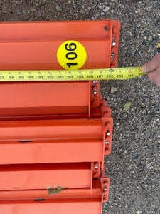 25pcs 4.5 Horizontal Beams 108 Long