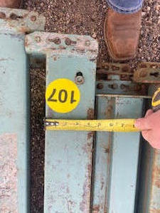 14pcs 4.5 Horizontal Beams 108 Long