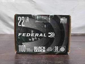 Federal 22 LR Rimfire Hollow point 38 Grain Cartridges