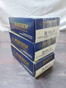 Magtech .38 Special 158 Grain SPLP Cartridges