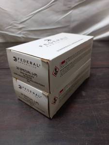 Federal .38 Special 158 Semi Wad Cutter Hollow Points Cartridges