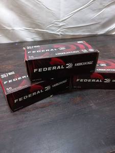 133 Count Of Federal American Eagle 158 Grain Jacketed Soft Point Cartridges