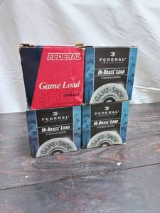 Approximately 100 Count 20 Gauge Federal Shotgun Shells