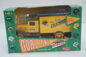 Ertl San Diego chargers truck coin bank