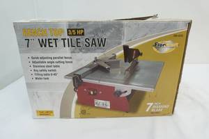 florcraft wet tile saw