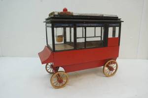vintage popcorn wagon