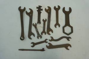 vintage implement wrenches
