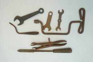 vintage blacksmith tools