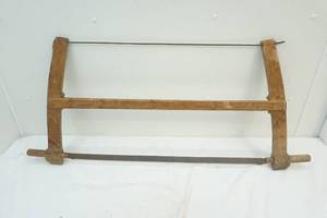 antique buck saw