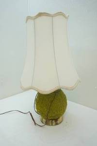 green globe lamp