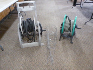 lot 17 image: Hoses with Reels
