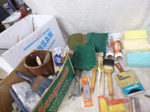 lot 93 image: Painting Supplies