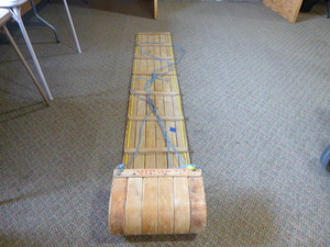 lot 142 image: Aladdin Wood Toboggan