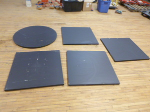 lot 150 image: 5 Table Tops