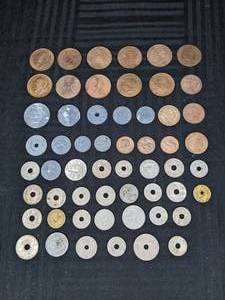 An Assortment of Foreign Coins