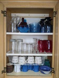 A Collection of Mugs, Pfalzcraft Drinking Glasses, Bowls, Decanters and More