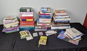 An Assortment of Books including NonFiction, Fiction, Childrens, and More