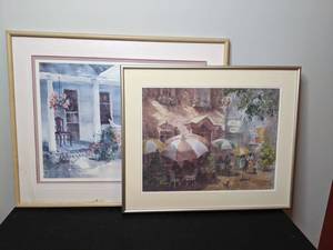 Elizabeth Hood Anderson and Elaine Fredrickson Framed Artwork