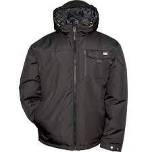 lot 58 image: Caterpillar Jacket Mens CAT Insulated Vail Hooded Lined Jackets 1310068 siz XL review pictures