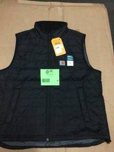 lot 60 image: Carhartt 102286 - Rain Defender Gilliam Vest - Quilt Lined size XL review pictures