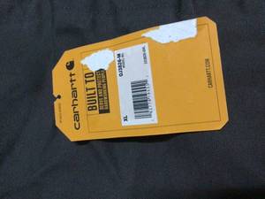 lot 55 image: Carhartt Carhartt RELAXED FIT WASHED DUCK SHERPA-LINED UTILITY JACKET - 2 WARMER RATING size XL review pictures