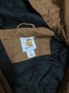 lot 56 image: Carhartt LOOSE FIT WASHED DUCK INSULATED ACTIVE JAC - 3 WARMEST RATING size 2XL review pictures